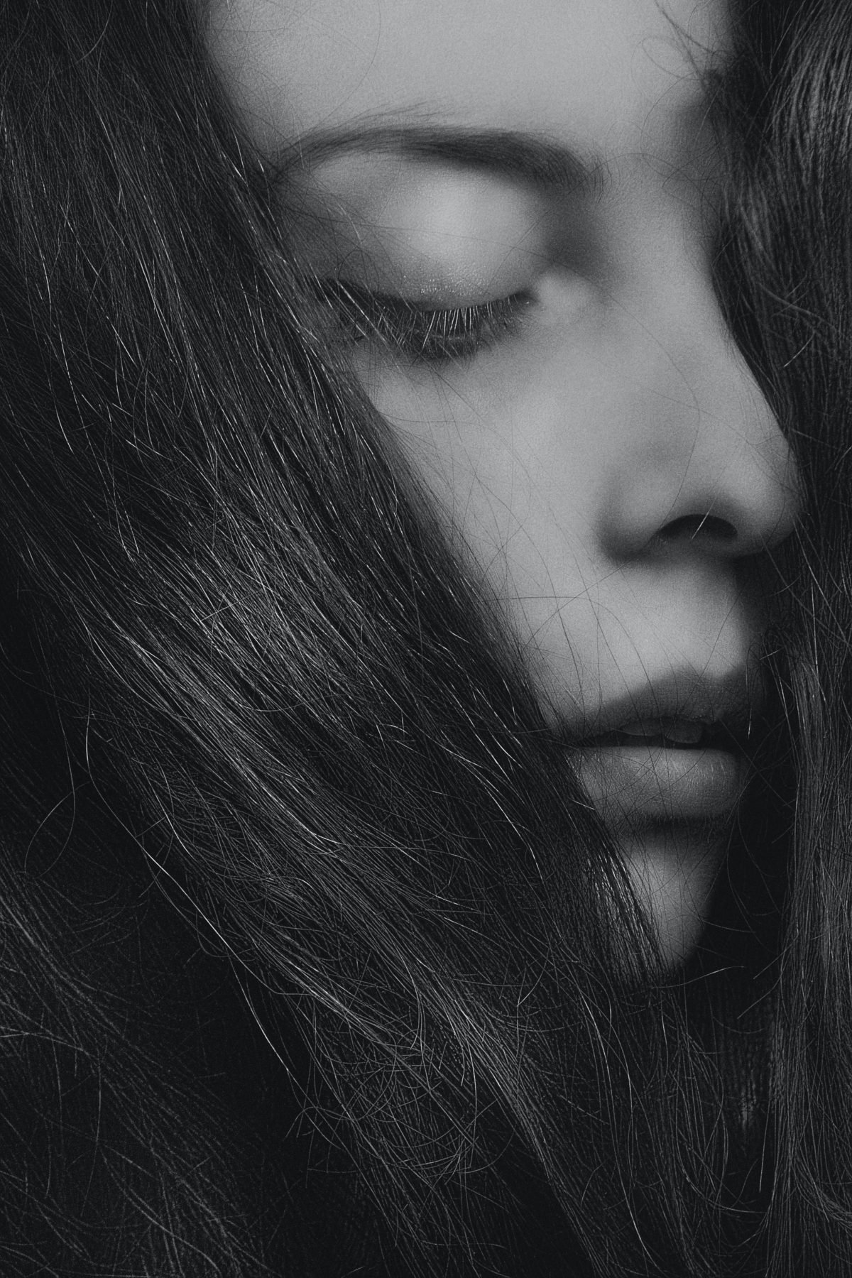 A young woman